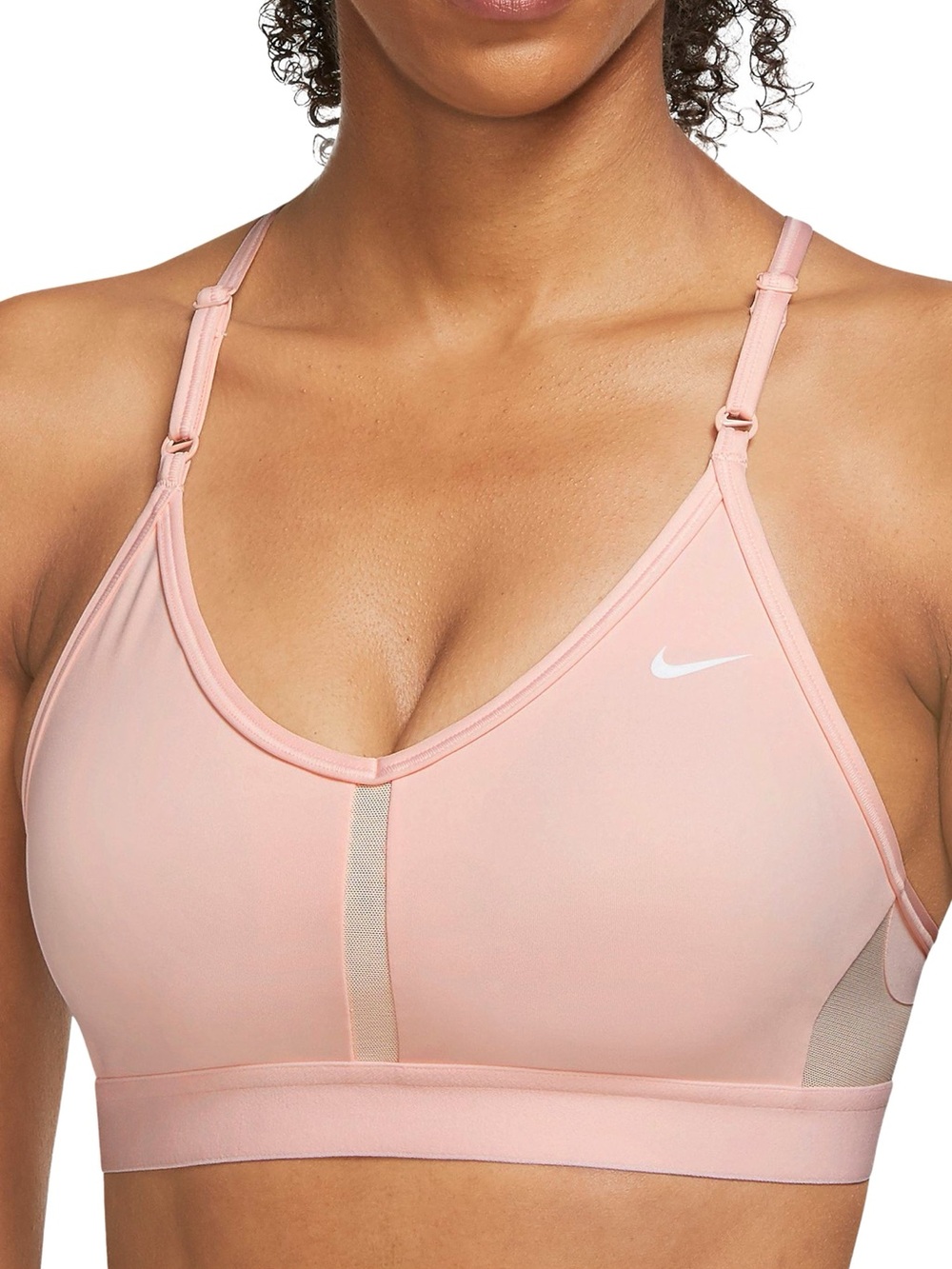 Nike Women's Light Pink Sports Bra